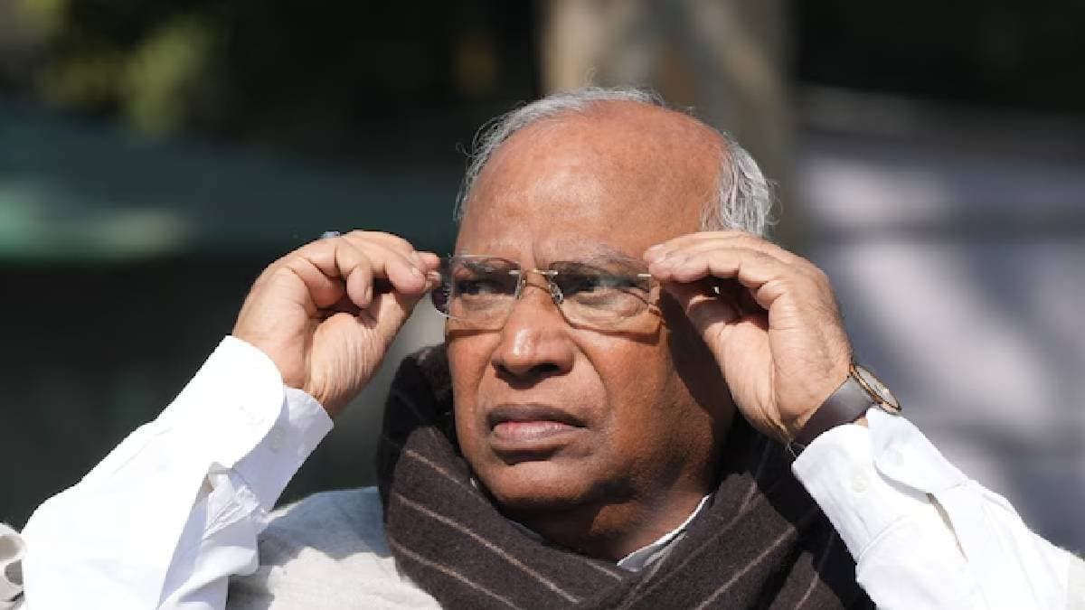 Systematic conspiracy Congress President Mallikarjun Kharge slams Modi Govts election rule change