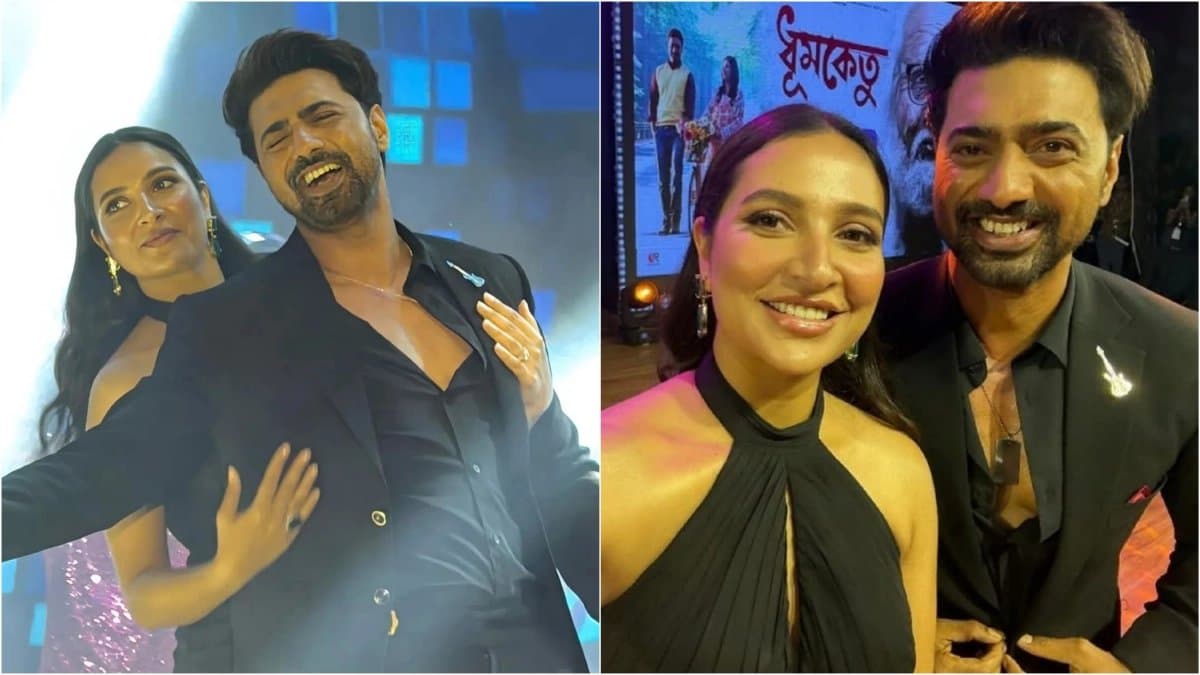 Dev and Subhashree Ganguly shared their picture on social media after the trailer launch