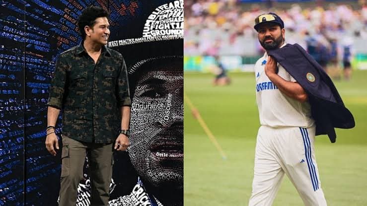 Sachin Tendulkar touching message for Rohit Sharma after test retirement 