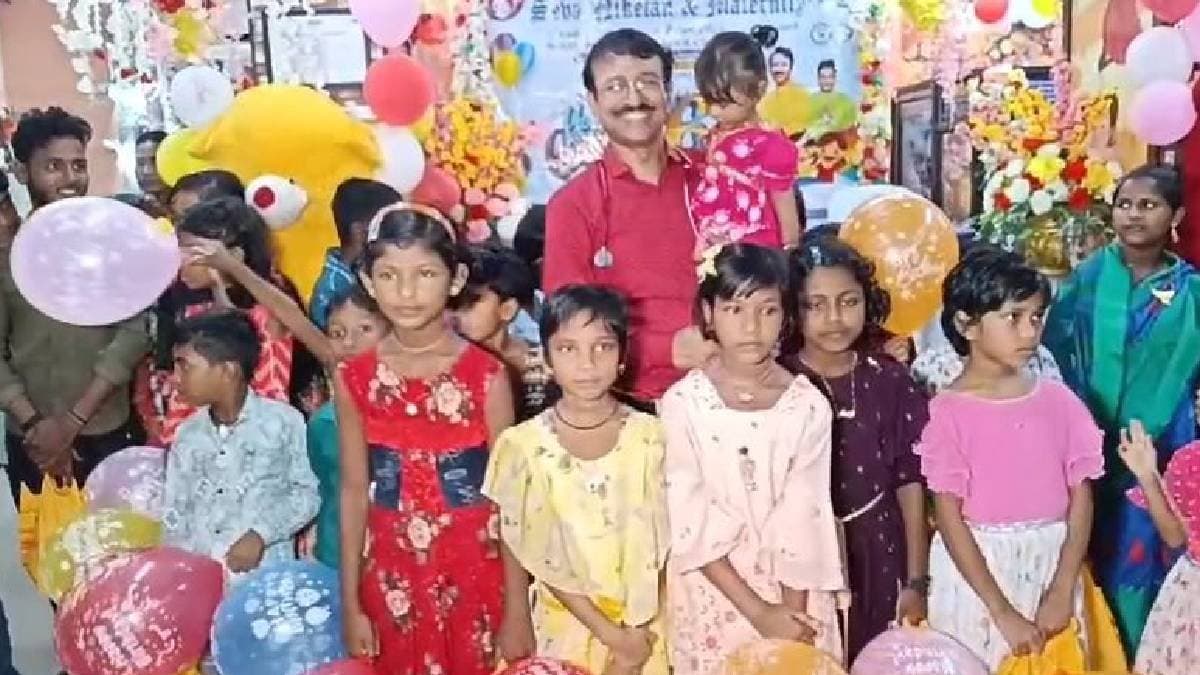 On Children's Day Pediatrician Prabir Bhowmik adopts three villages for treatment of poor children gnr