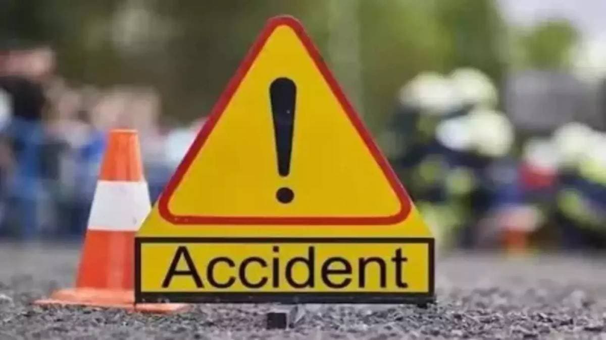 accident at shyambazar, one injured gnr
