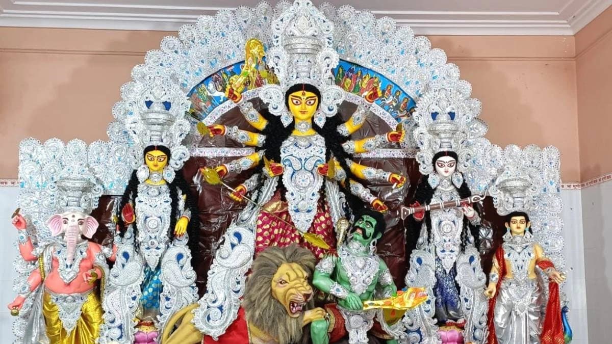 Samshergunj durgapuja illustrates communal harmony across religion
