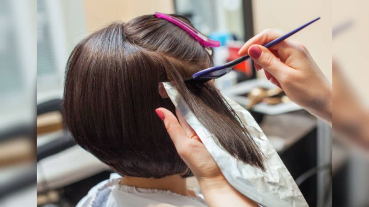 applying hair colour regularly have bad effects on hair,it may cause cancer also lif