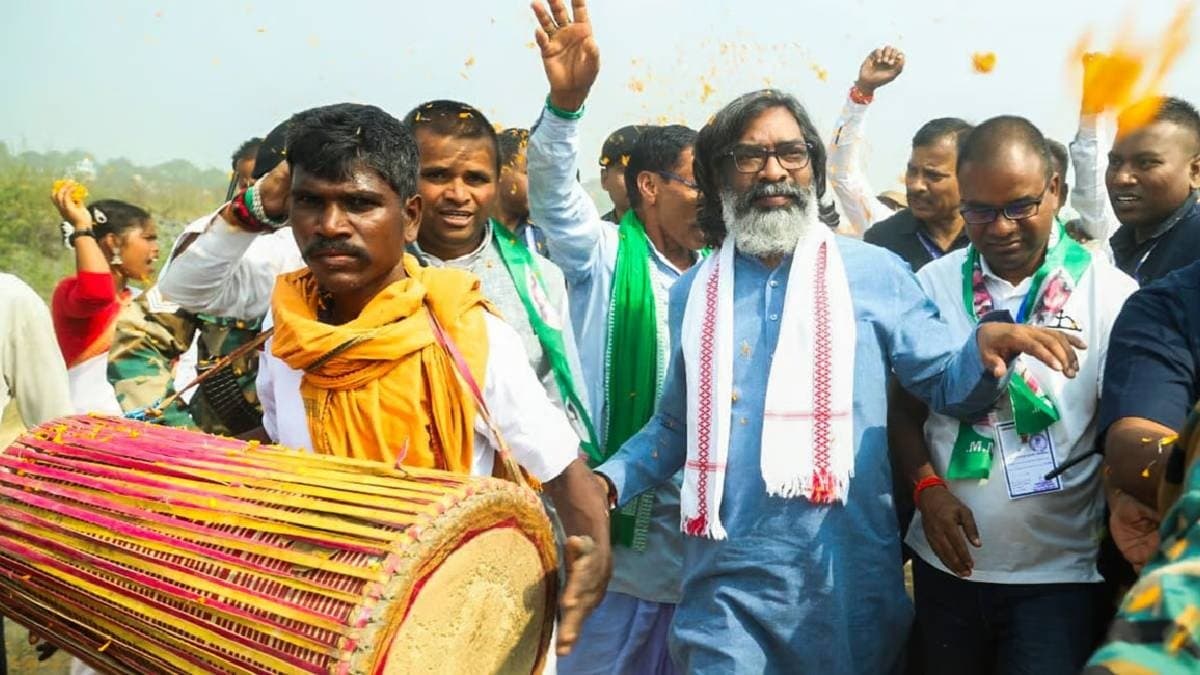 jharkhand election result INDIA Set For Big Win Over NDA gnr 