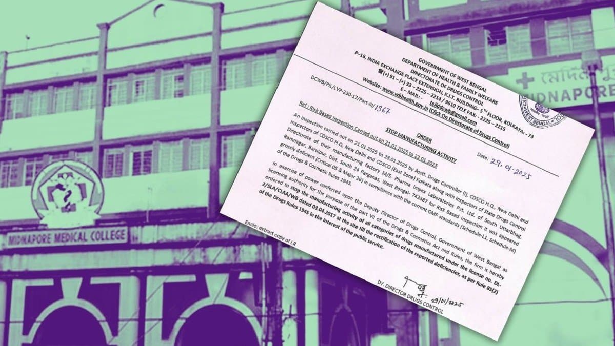 state health department ordered the saline manufacturing company to stop production immediately gnr