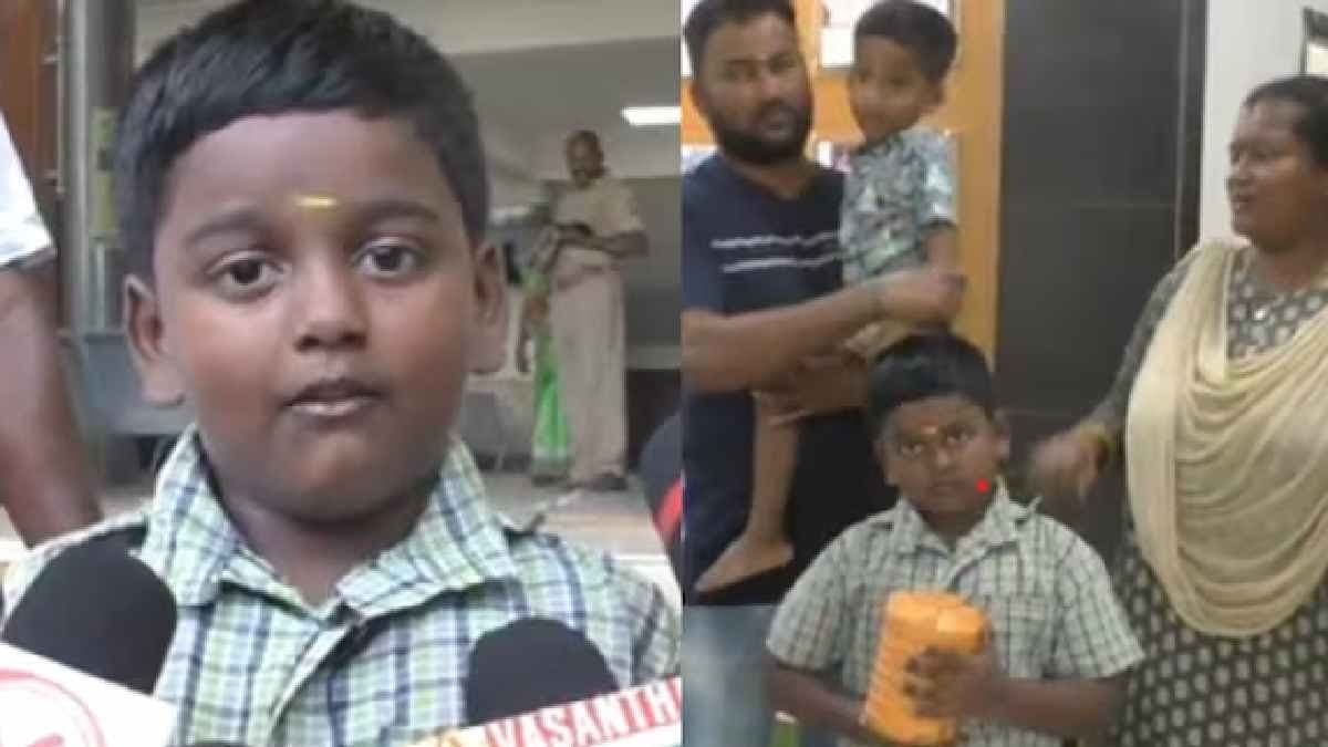 Eight year old student Donates saving to Indian Army