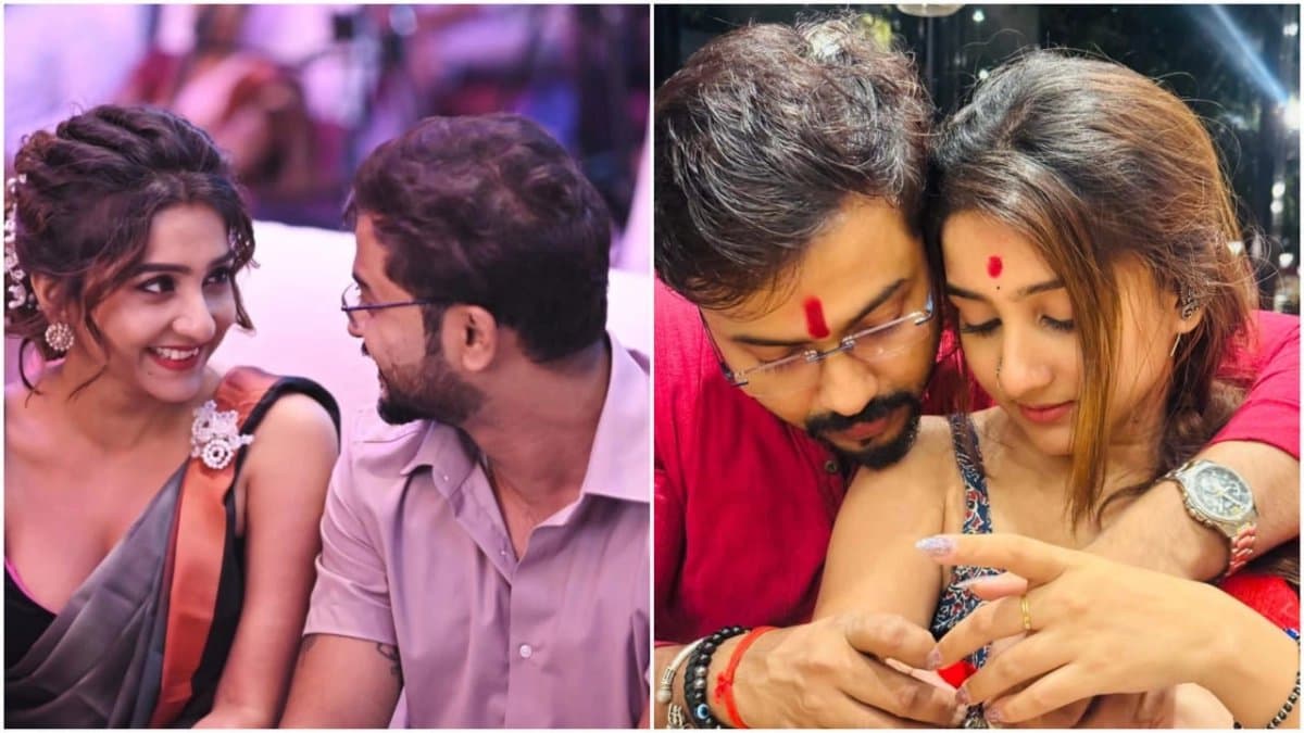 Tollywood actress Dona Bhowmik shared a picture with her would be husband 