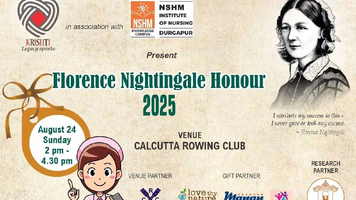 Felicitation Programme to honour dedicated and talented nurses by NSHM and Krishti
