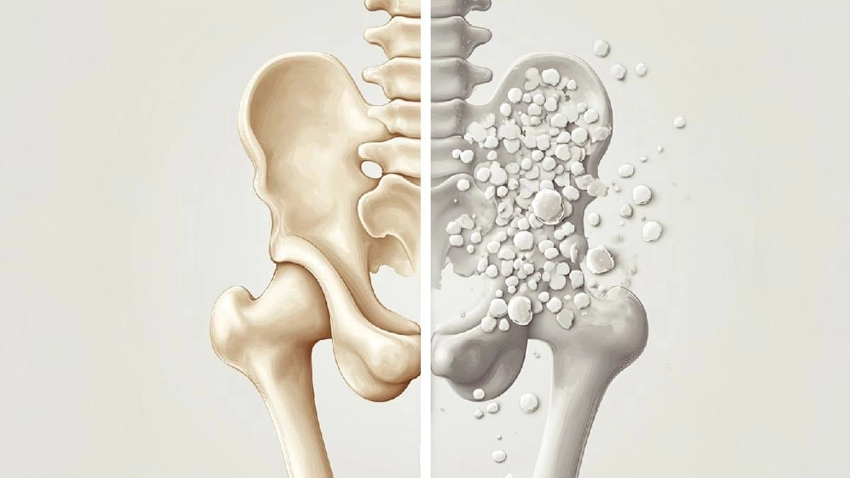 Only Calcium supplements are not enough to protect bone strength