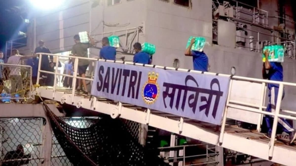 India send 442 tonnes food to quake hit Myanmar under Operation Brahma