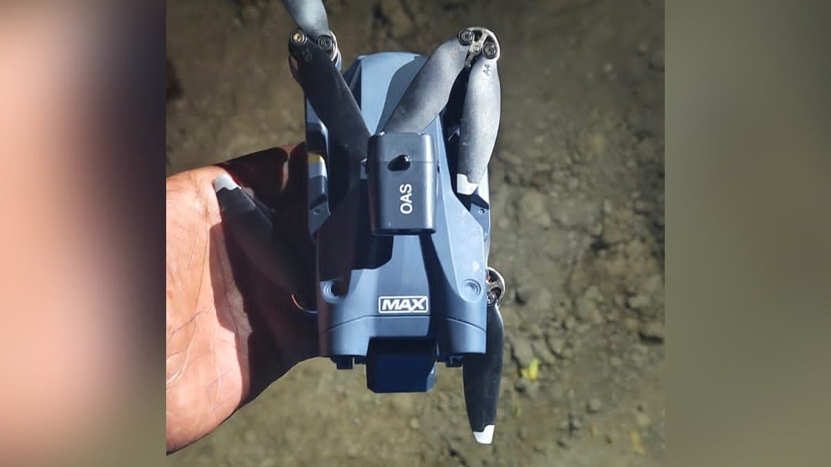 Drone recovered from India-Bangladesh border panic in Murshidabad