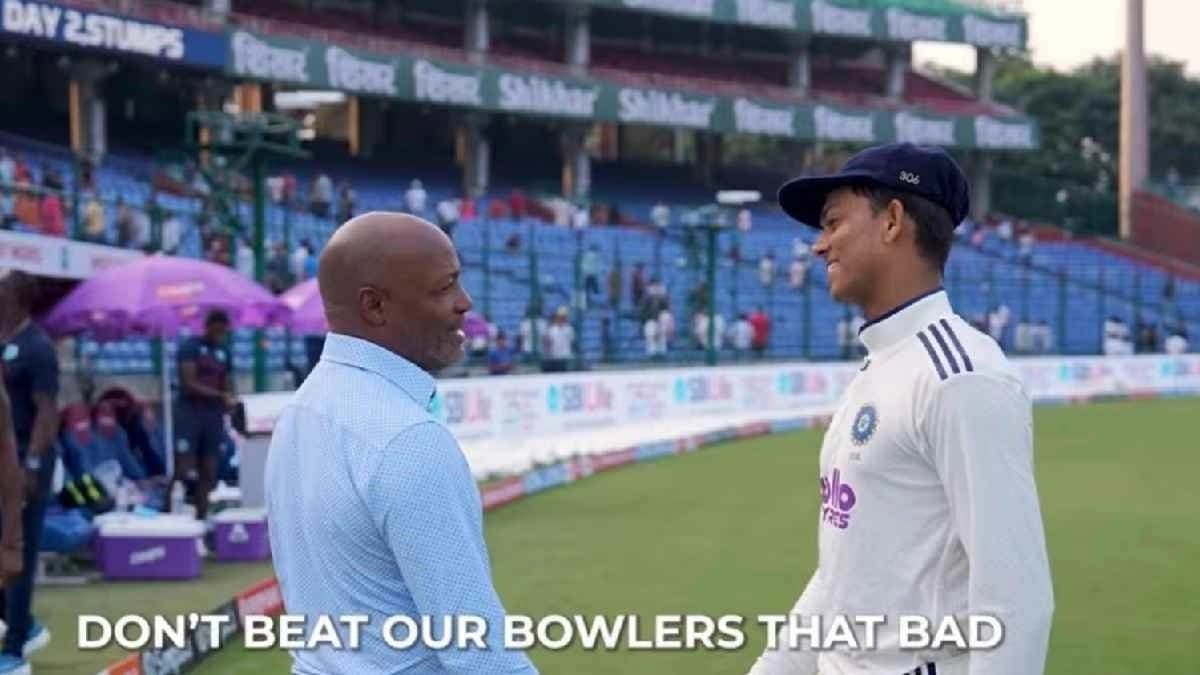 Brian Lara request to Yashasvi Jaiswal after 175-run knock in 2nd Test