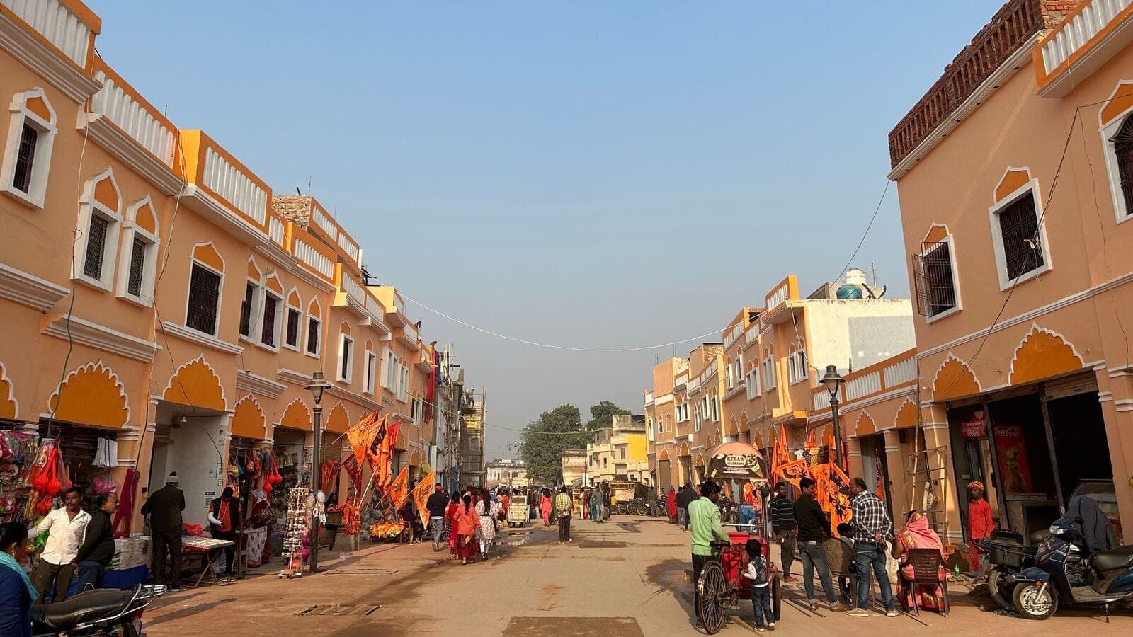 Ayodhya almost blocked ahead of ram mandir inauguration
