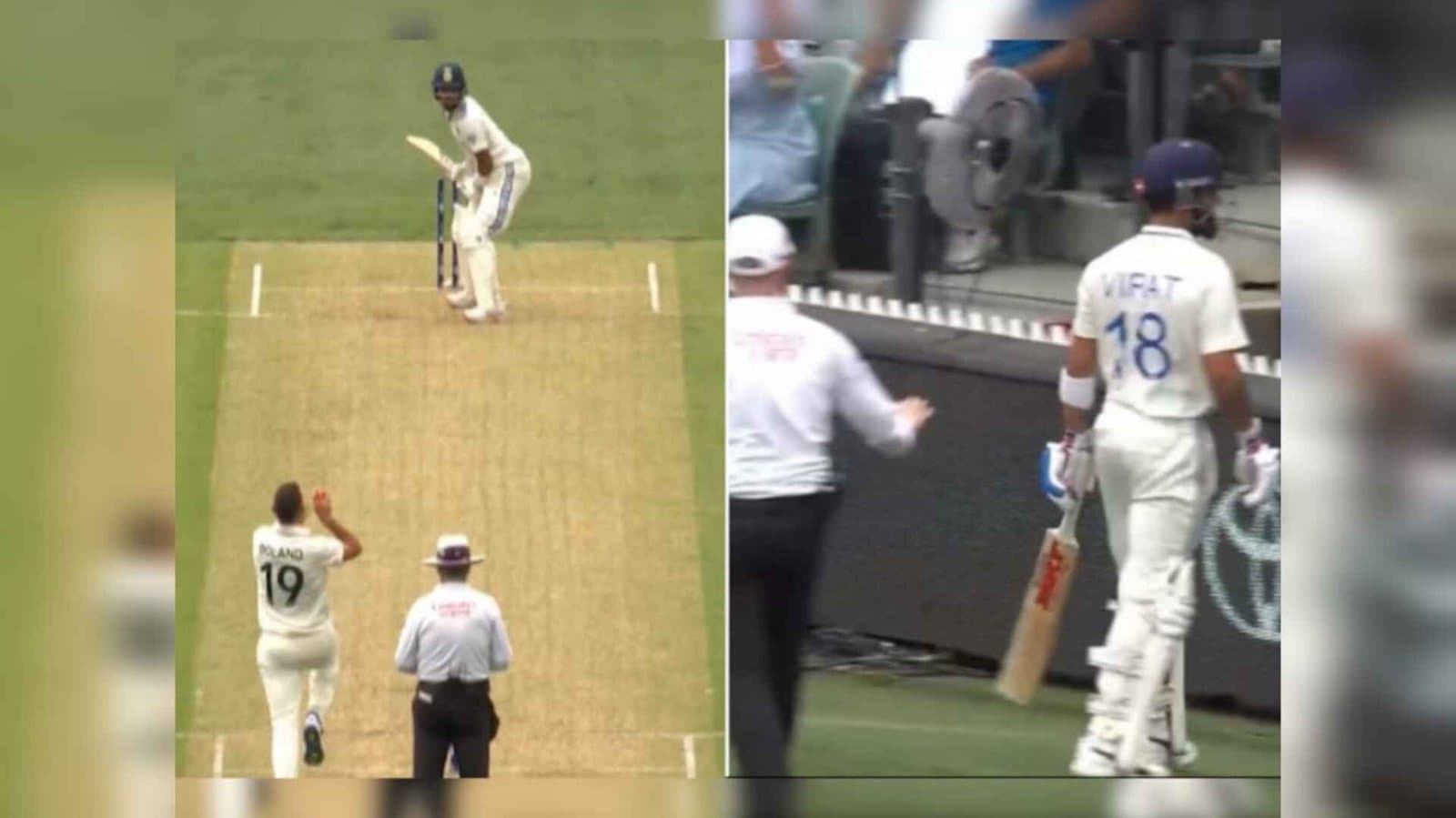 Epic scenes at Adelaide as umpires send back Virat Kohli after kl Rahul no ball incident spt 
