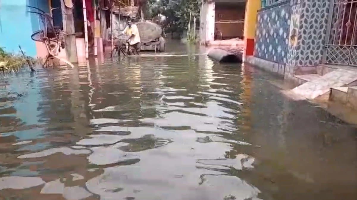 A five-month-old female child submerged in stagnant water inside the room