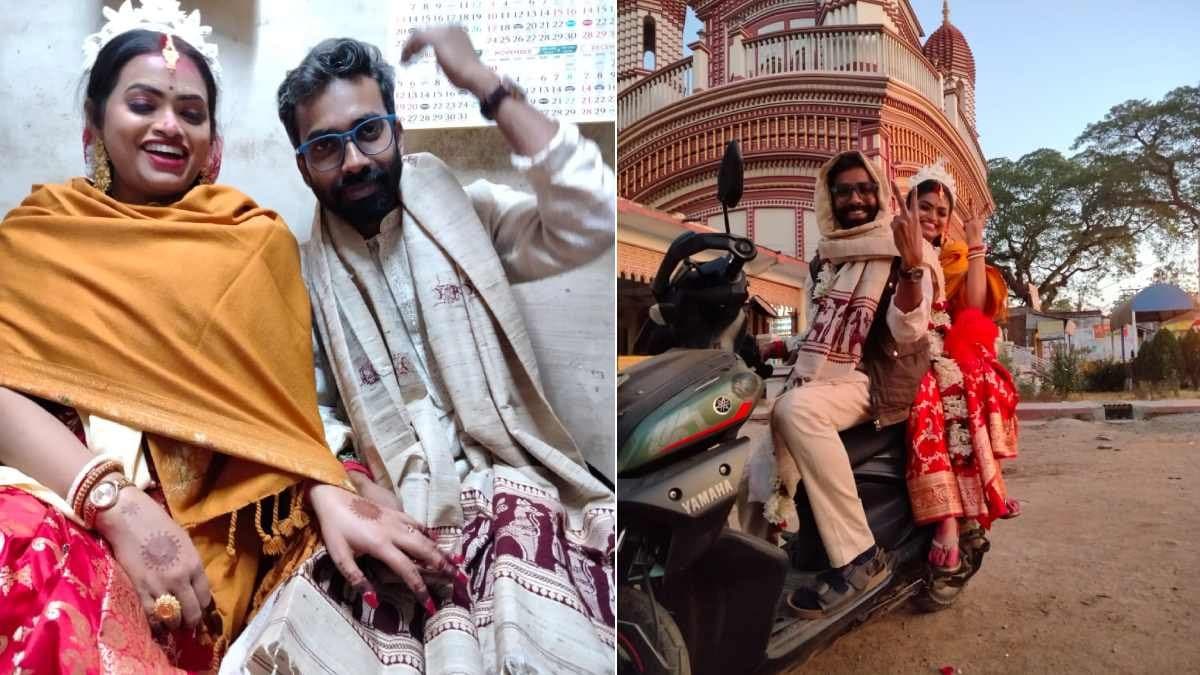 Valentines Day Newly married couple celebrated day of love in a different way gnr