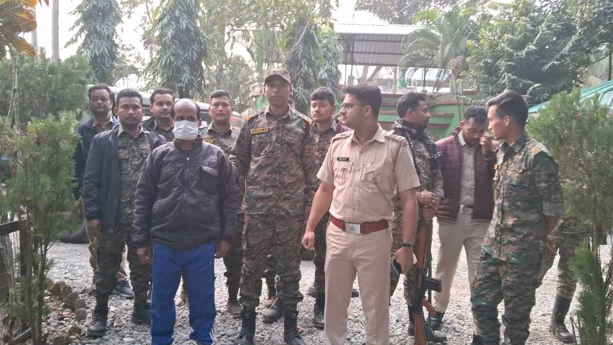 Forest department arrested one for killing an elephant