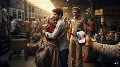 Mother Son Reunite After 10 Years Due To Police Officers Instagram Post 