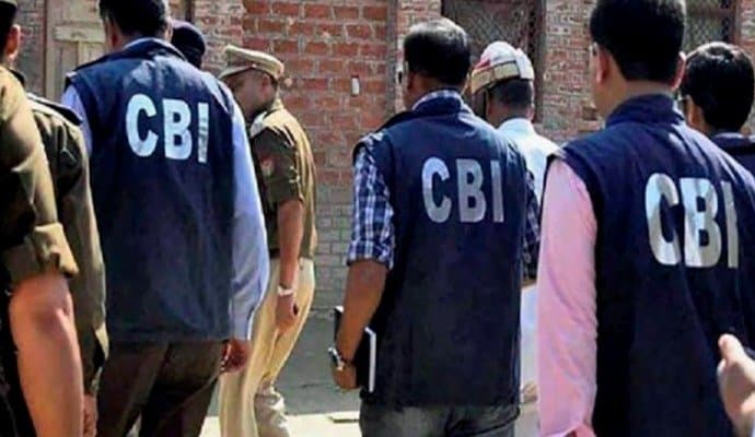 cbi raids in various places