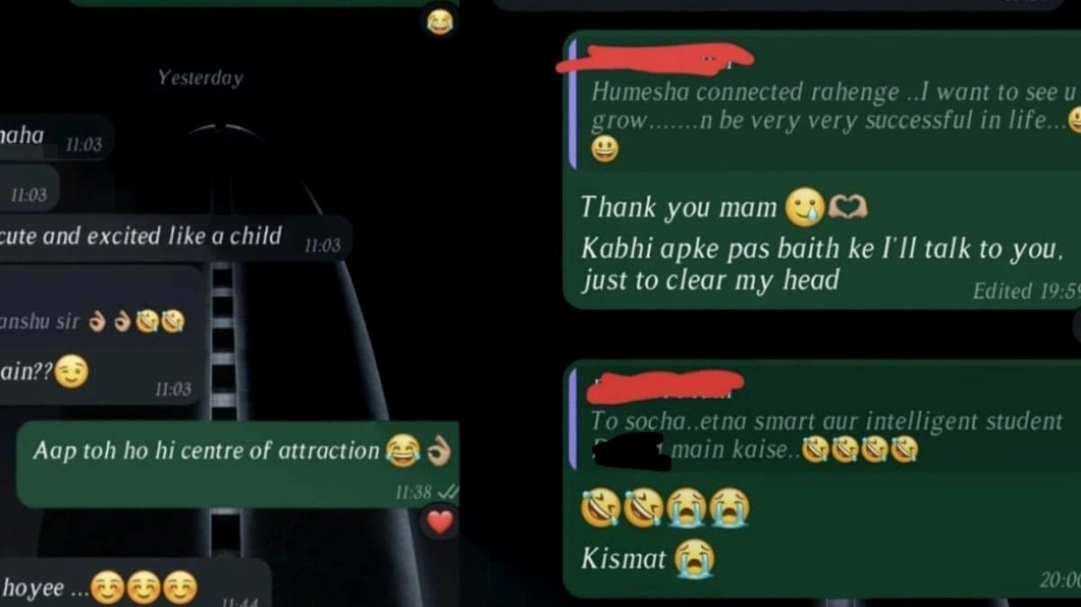 Student Shares Female Teacher Flirty Messages 