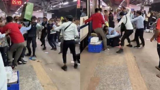 Railway workers beating exposed