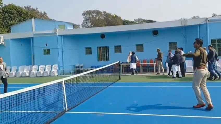Chinsurah inauguration of New Tenis court Hooghly gnr 