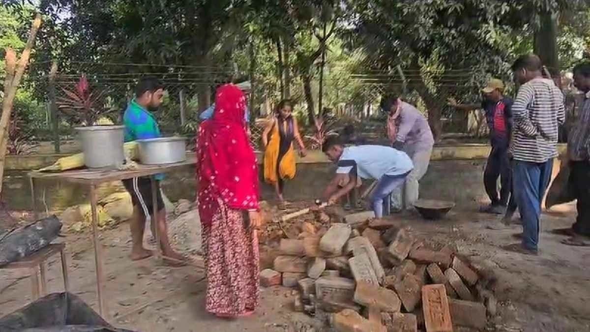 Administration of Visva Bharati University evicted encroachers