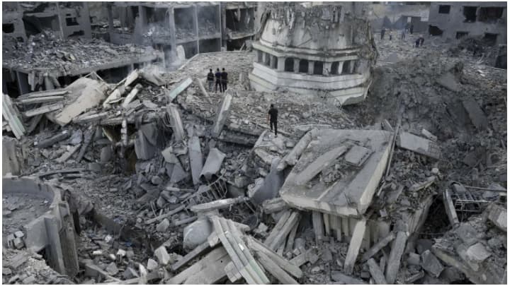 israel attack on palestinian camp