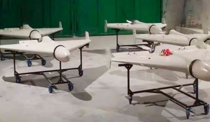 Iran develops new high tech attack drone for Russia