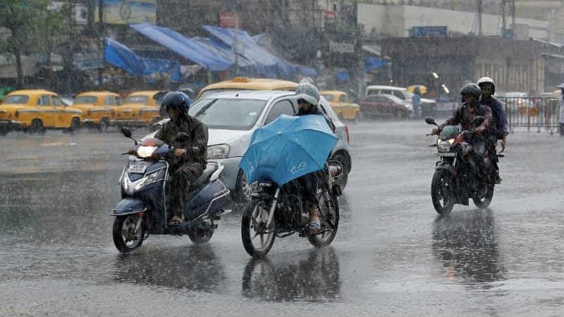 IMD Weather Forecast Moderate Rainfall Thunderstorm Warning in West Bengal