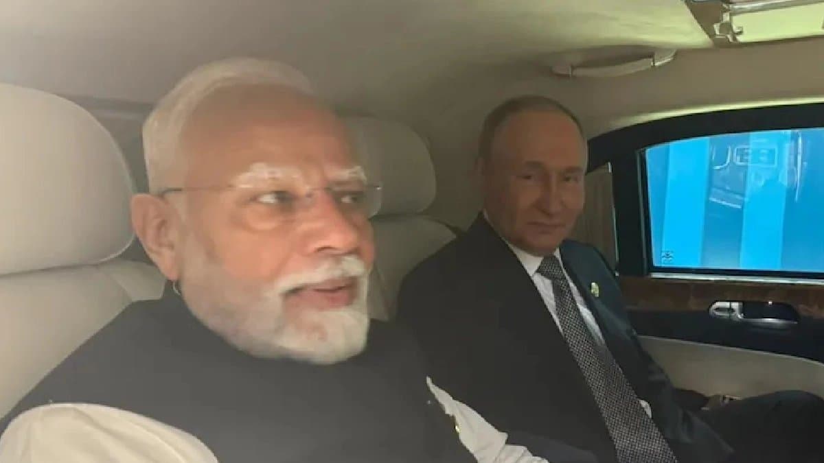 Putin-Modi Putin reveals what he told PM Modi inside his Aurus limousine car in China 