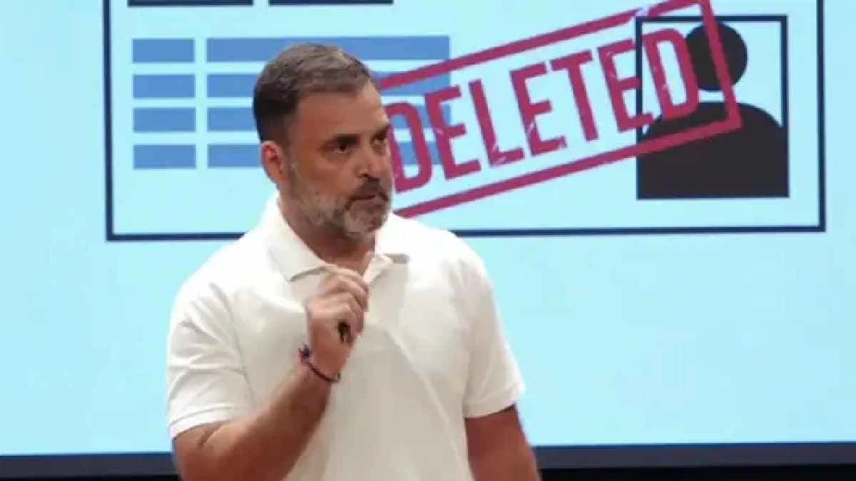 Congress leader Rahul Gandhi sharpened his vote chori attack on BJP and Election Commission