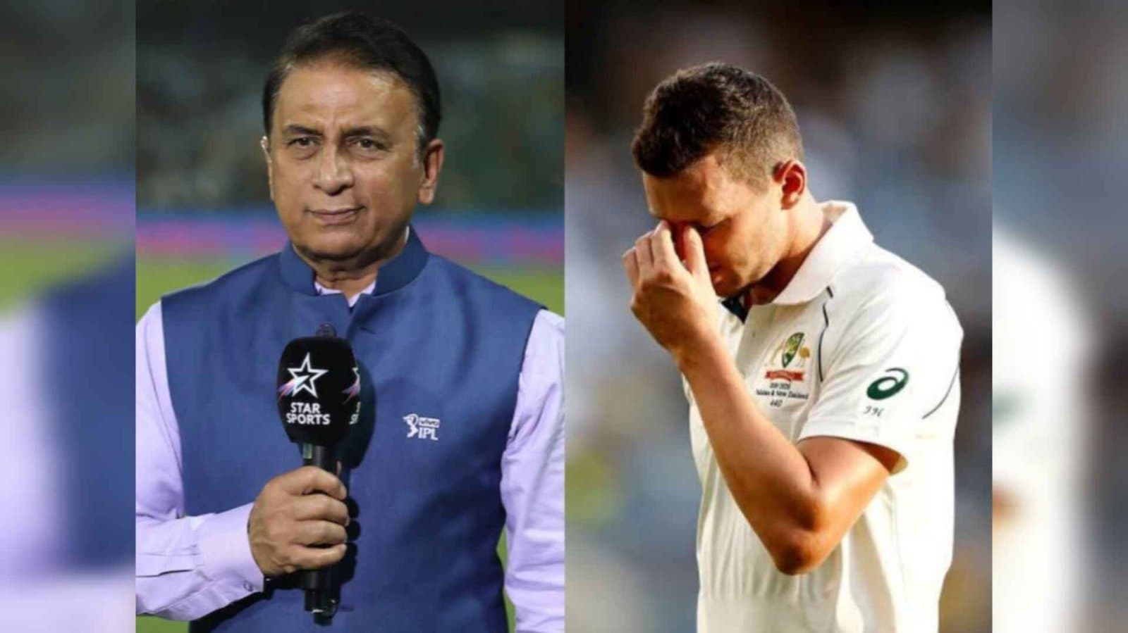 Australia star hits back at Sunil Gavaskar over josh Hazelwood remark spt