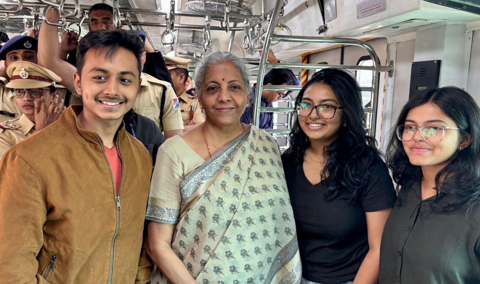 Nirmala Sitharaman's Mumbai Local Train Ride