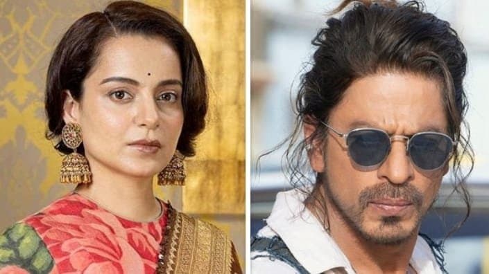 kangana ranaut said her bollywood journey was more difficult than shah rukh khan ent