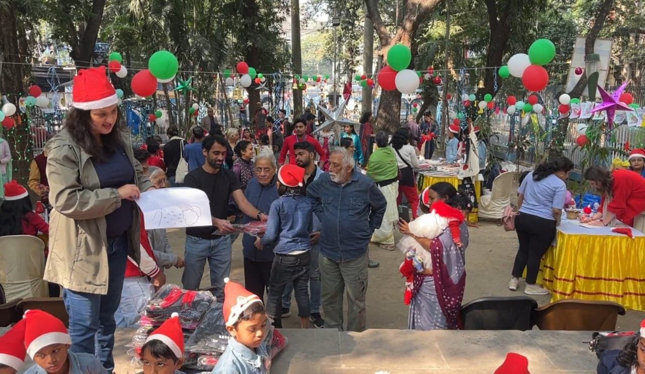 Christmas market for unprivileged children