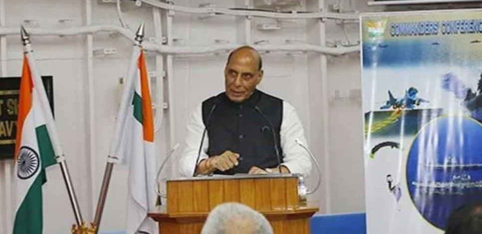 Rajnath singh says always ready to war