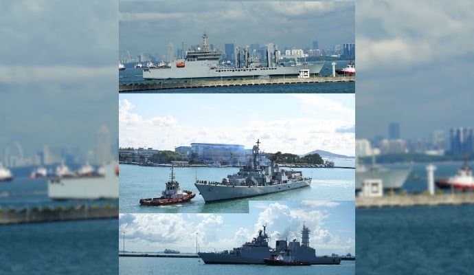 Indian Navy creating pressure on China on South China Sea