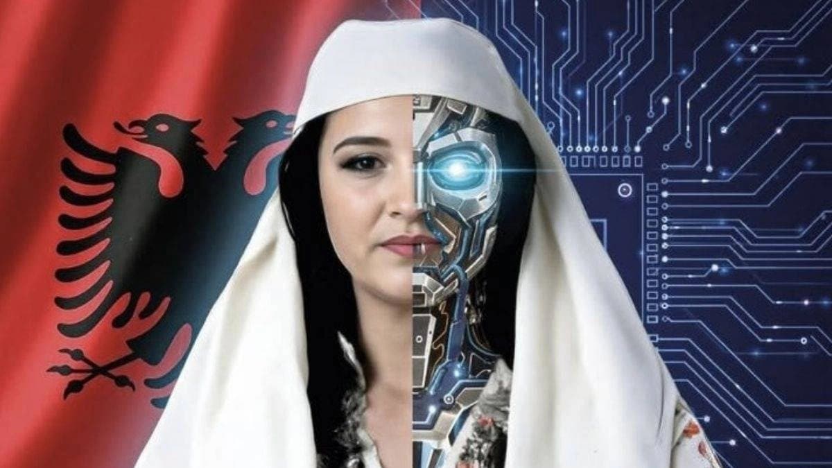 Albania s first AI generated minister Diella is apparently pregnant