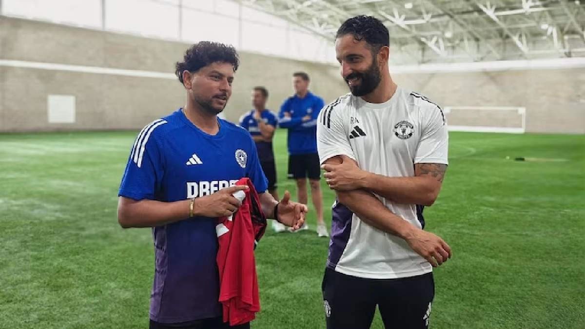 Kuldeep Yadav on talking tactics with Ruben Amorim