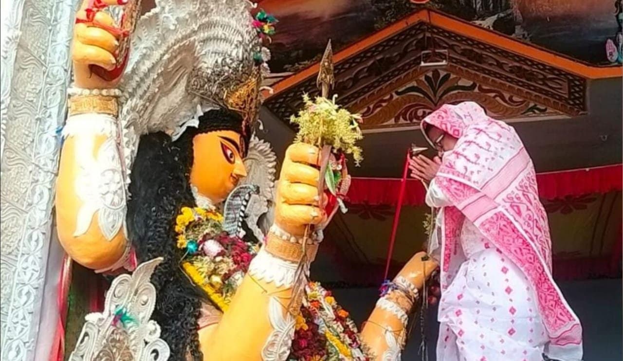 jagadhatri puja bisarjan
