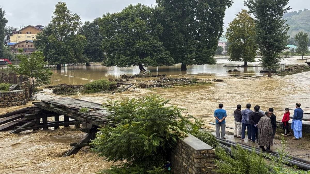 Jammu and Kashmir heavy rainfall and a terrible landslide resulted in 38 deaths