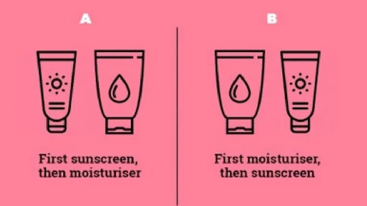 which one have to use first sunscreen or moisturizer