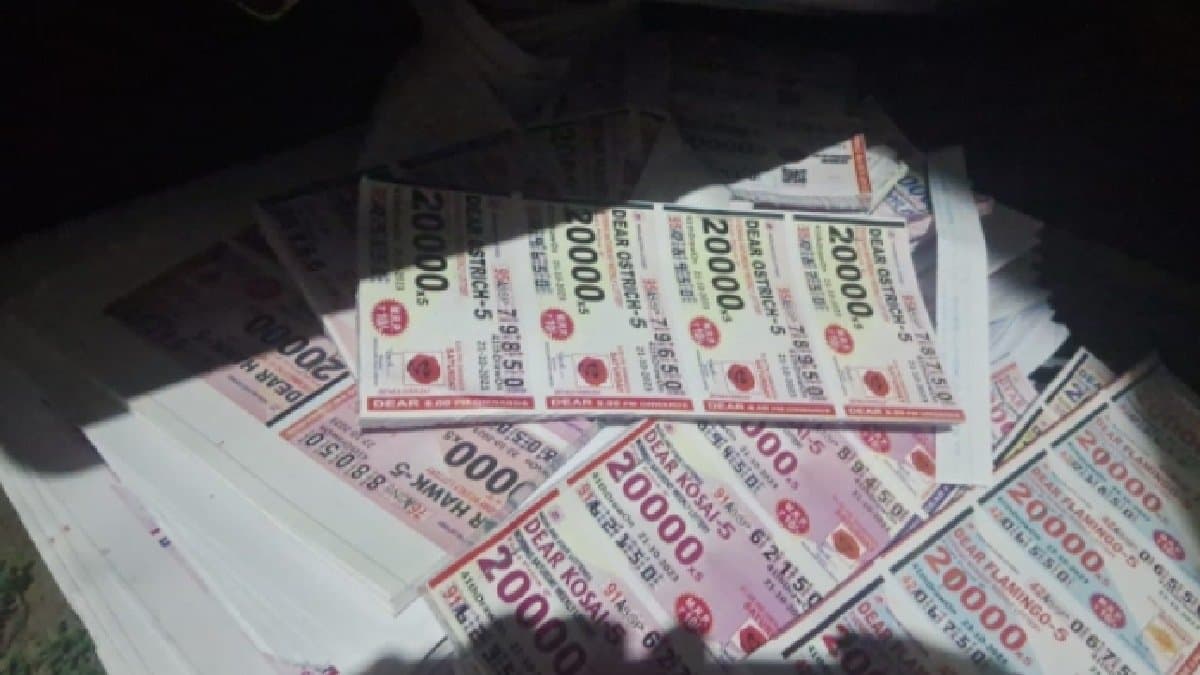 Youth decided to end his life after losing first prize in lottery