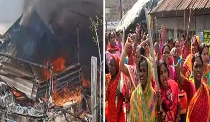 national human rights commission visits sandeshkhali