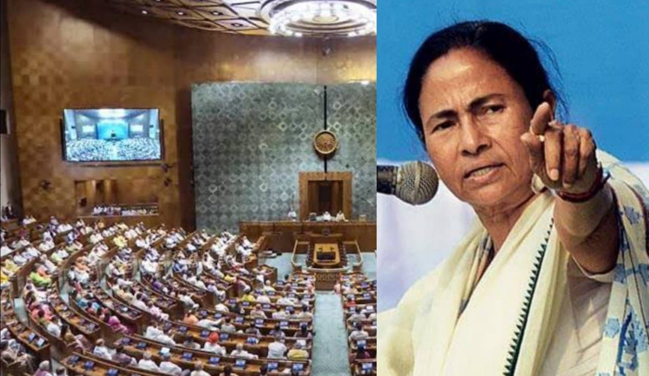Mamata Banerjee and other opposition leaders on loksobha suspension