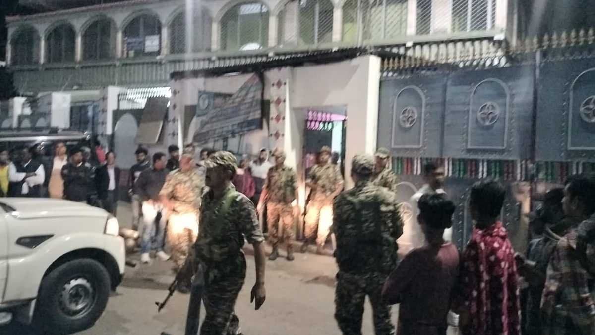 Tmc on central agency raid in murshidabad gnr 