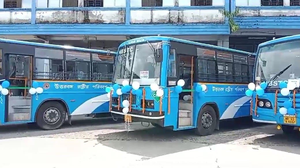 Kolkata bound government AC Rocket bus from Coochbehar stared plying on