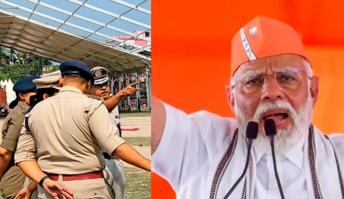 modi meeting today at barasat