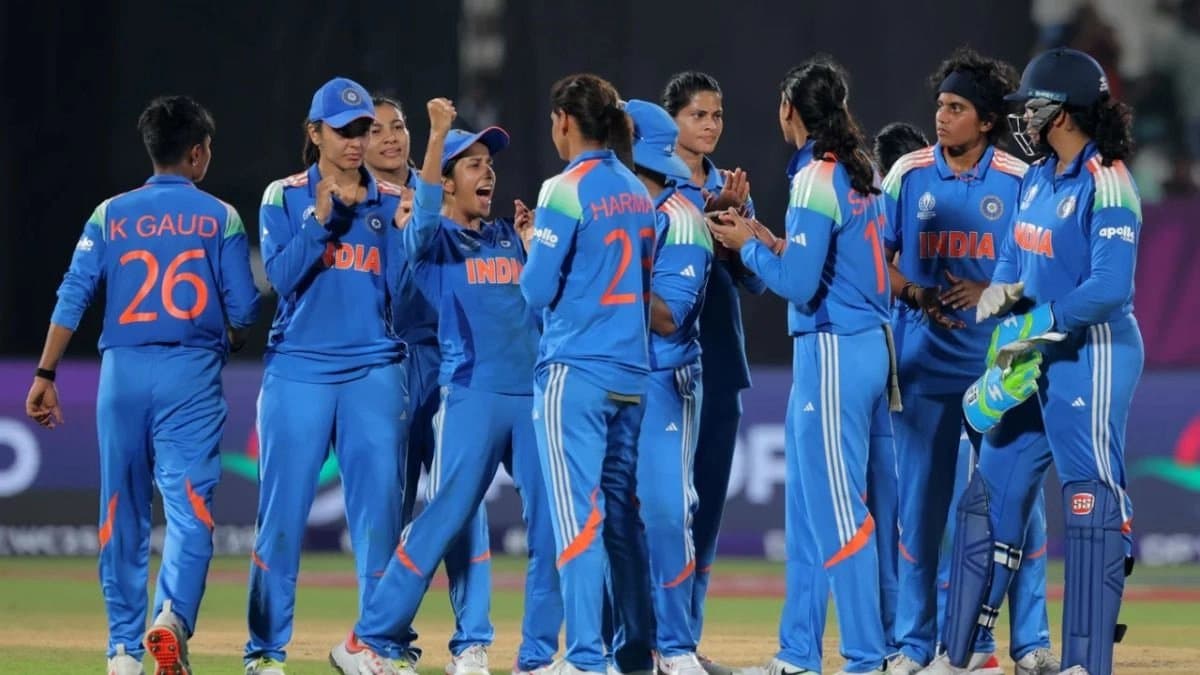 Indian Womens cricket team has been fined five percent of their match fees for slow over rate in World Cup
